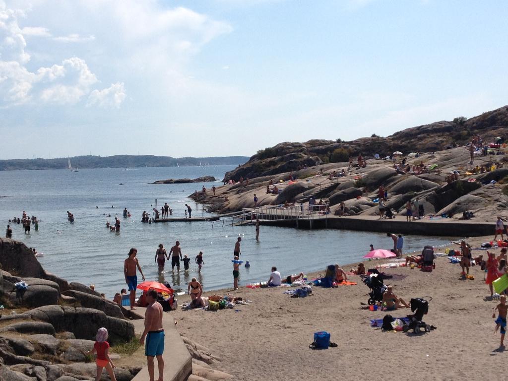 1-Rumslaegenhet Naera Havet I Centrala Lysekil Appartement Buitenkant foto